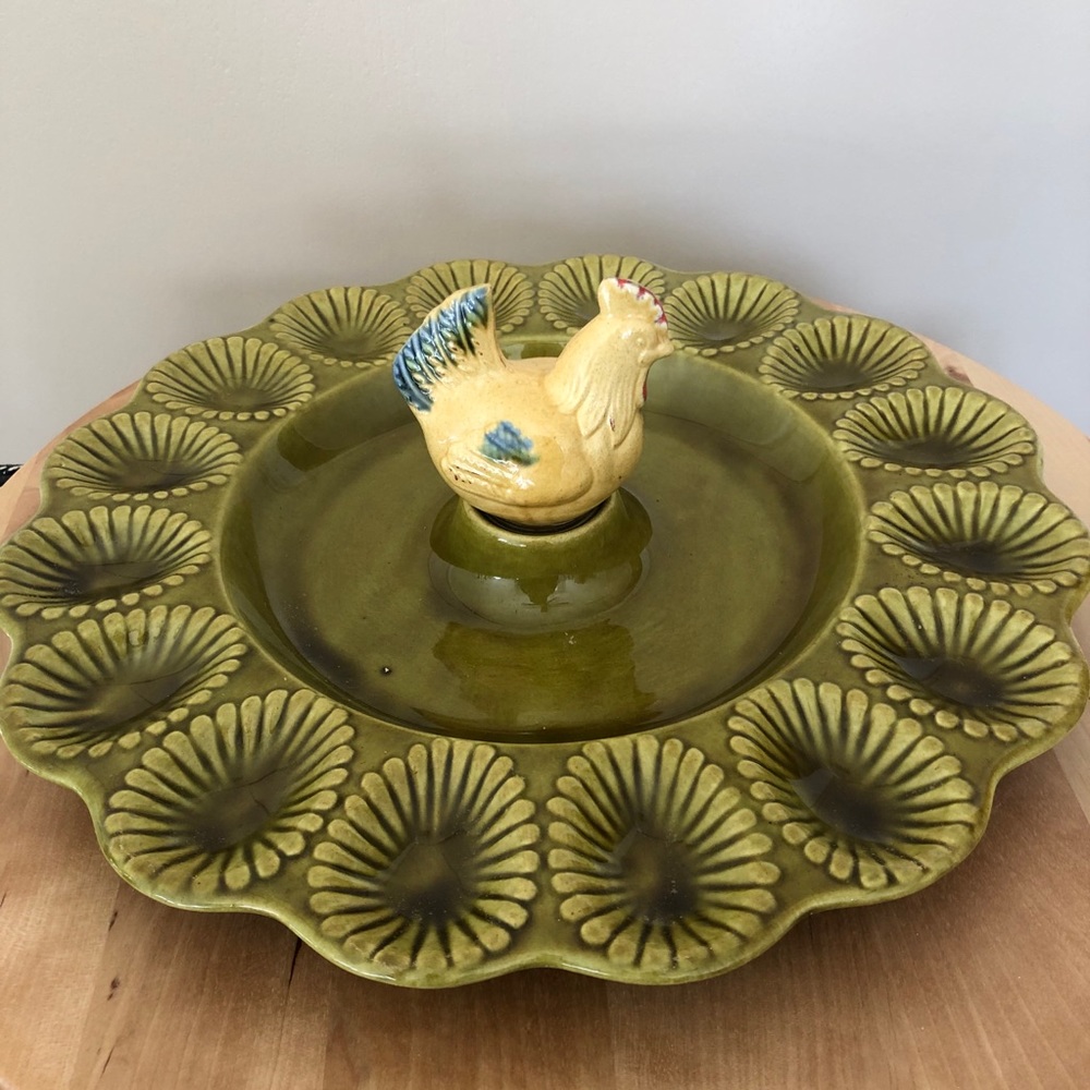 Vintage 1960’s Deviled Egg Platter